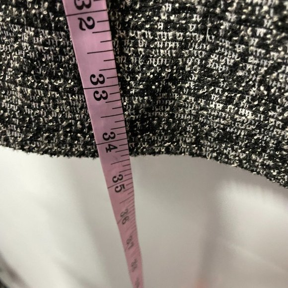 Women’s Calvin Klein Size 4 Three-Quarter Sleeve Black And White Dress - Picture 5 of 5